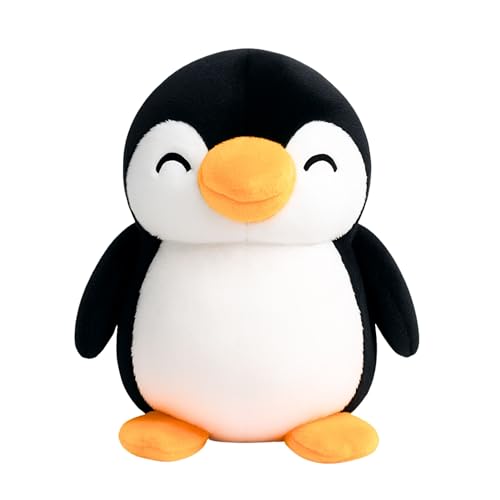 Image of TOYTALES Mini Penguin Soft Toy Cute Plush Stuffed Animal for Kids | Super Soft & Cuddly Penguin Toy | Adorable Gift for Birthdays, Toddlers & Nursery Decor | 15CM (White & Black)