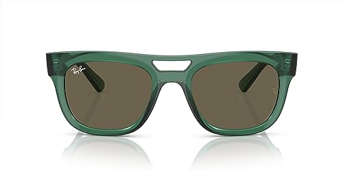 Ray-Ban RB4426 Phil Sunglasses, Transparent Green/Brown, 54 mm - image 1
