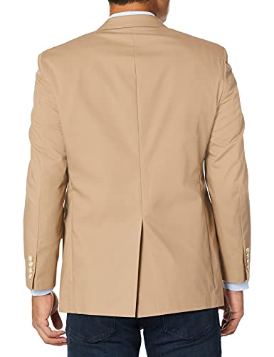 Palm Beach Men's Bradley Khaki Poplin Suit Separate Jacket2