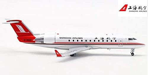 Miniatura 7 de Shanghai Airlines BOMBARDIER CRJ-200ER B-3020 LH2190 1200 fundido a presión avión modelo avión