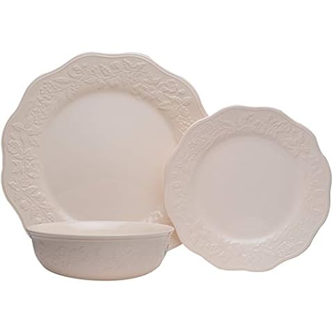 Red Vanilla Country Villa 18 Piece Dinner Set Cover
