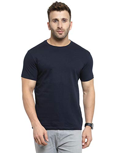 Image of Scott International Biowash T-Shirts for Men's & Boys- Round Neck, Half Sleeves, Cotton, Regular Fit, Stylish, Branded Solid Plain Tshirt for Men- Ultra Soft, Comfortable, Lightweight T-Shirt