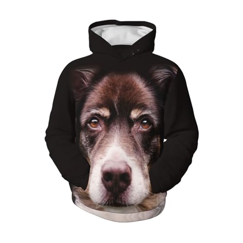 Border Collie Boy, Girls Sports Shirt Youth Pullover Fashion Hooded Sweatshirt4