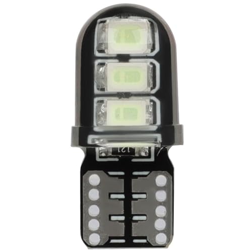 ECCPP 20x Instrument Cluster Dash Panel Lights T10 2835 Ice Blue?10 * 24MM?-12V-40MA-65LM