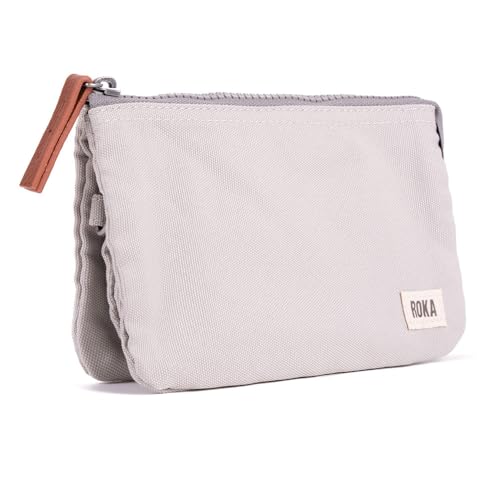 Roka London Carnaby tamaño M: bolsa sostenible turquesa de gran utilidad 6