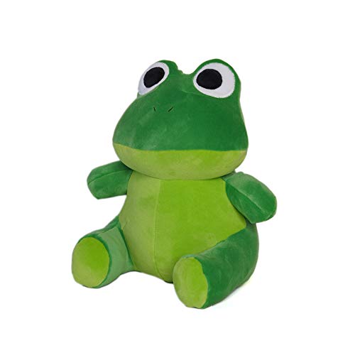Avocatt Green Frog Plush Toy - 10 Inches Stuffed Animal Plushie - Hug And Cuddle With Squishy Soft Fabric And Stuffing - Cute Toy Gift For Boys And Girls #TOP2