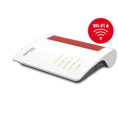AVM !Box 6660 - Router via cavo, DOCSIS-3.1, 2x2 WLAN AX (Wi-Fi 6) con 2.400 MBit/s (5 GHz) e 600 MBit/s (2,4 GHz), 1 porta LAN da 2,5 Gigabit - Router - Immagine 1