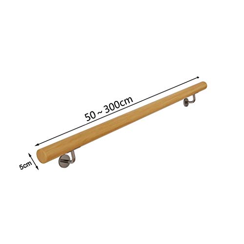 Main courante en bois de 50 cm pour éviter les chutes en loft