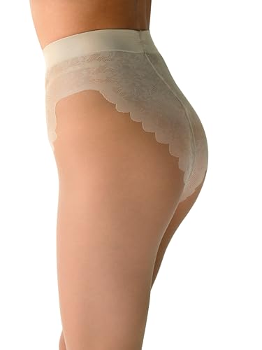 VARICEL Panty 70 Bikini compresión Suave (Natural, P)