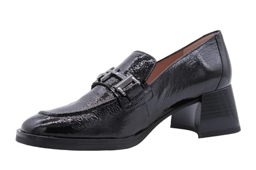 Hispanitas Para Mulher. HI243590 Saltos Altos Pretos Em Pele Com Tiras (38), Couro, 3 A 5Cm, Nenhum, Casual - 2