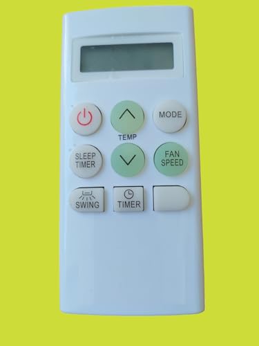 Image of Sanavya AC Remote Control - Compatible Replacement for Split & Window Air Conditioners - Replicates Genuine Remote Functions (AKB73756202 LG AC 114 LG Himalaya)