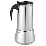 Kaffeemaschine: mit einem anti-heiße-griff ist diese kaffeemaschine sicher und bequem, wenn sie den kaffee, espresso-kaffeemaschine, gießen