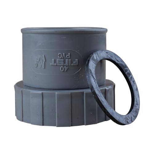 First Plast - Raccord PVC évacuation First Plast - Douille PVC Femelle écrou prisonnier Ø40-40x49 FIRST-PLAST
