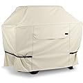 NettyPro Outdoor BBQ Grill Cover 68 Inch 600D Heavy Duty Waterproof Patio Barbecue Cover for Weber, Char-Broil, Brinkmann, Nexgrill Grills and More, Light Tan