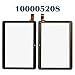SOINEED Digitizer Touch Screen Glass Panel Replacement for ONN ONA19TB003 10.1 inch for ONN Tablet 100005208 10.1 inch [with Tools] (Without LCD)