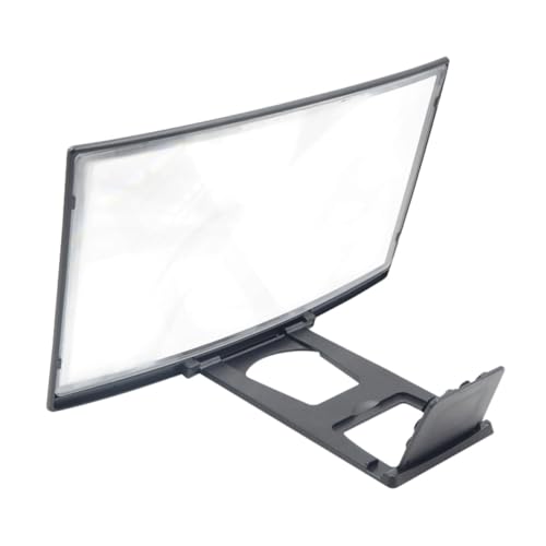 CONGARTENO Amplificatore Schermo Smartphone Ingranditore Video Portatile con Supporto Antiscivolo per Film e Giochi