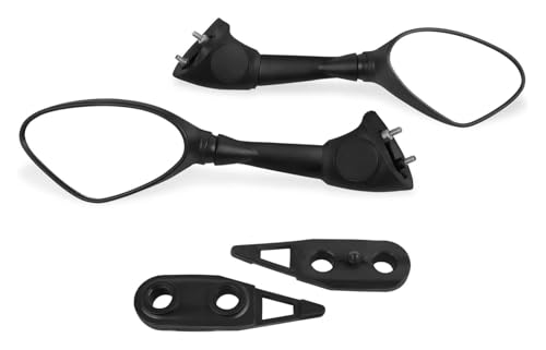 Espejos retrovisores moto BMW S1000RR para mejorar la visibilidad en rutas de curvas y circuito