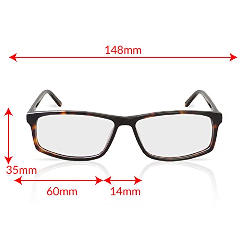 Truedark Clear Blue Light Blocking Glasses Men & Women - Increase Energy - Reduce Eye Strain & Uv Glare ⎮ Computer Screen ⎮ Gaming ⎮ Tv ⎮ Phone ⎮ Vista By Dave Asprey #TOP3