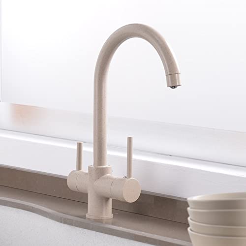 Grifo de cocina de 3 vías: agua filtrada y mezclador en un solo diseño elegante 6