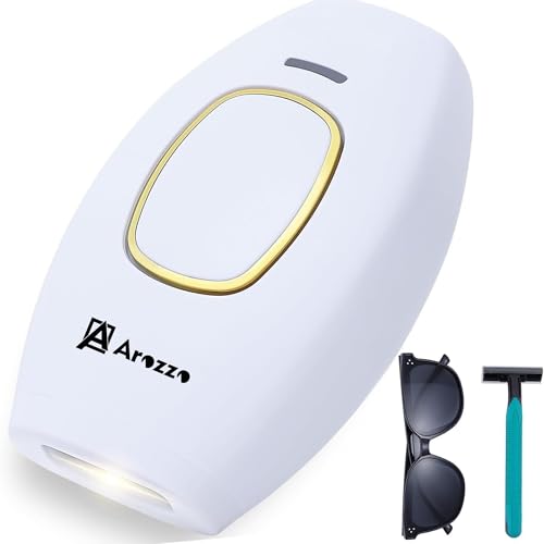 Image of IPL Hair Removal Handset for Women & Men - Painless Laser Machine for Permanent Hair Reduction on Face, Bikini, Underarms, Legs, Armpit At-Home, 3 Month Warranty (Small)