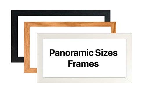 PANORAMIC PICTURE PHOTO STANDARD FRAMES (BLACK, 24X7 INCH)