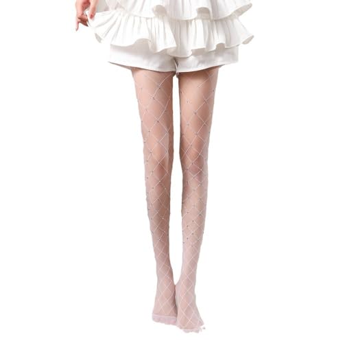 Image of Sahabowi Women Tights, Sheer High Waist Pantyhose, Vintage Control Top Stockings, Siwa6