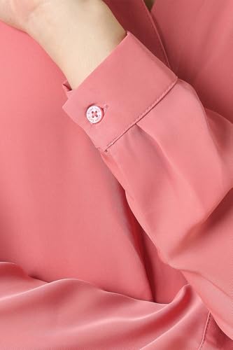 Image of Allen Solly Women's V-Neck Top | Full Sleeve | Regular Fit | Soft Comfortable Fabric | Everyday Casual Essential