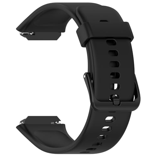 Correa de repuesto TPU compatible SKG V7 Pro negra miniatura 4