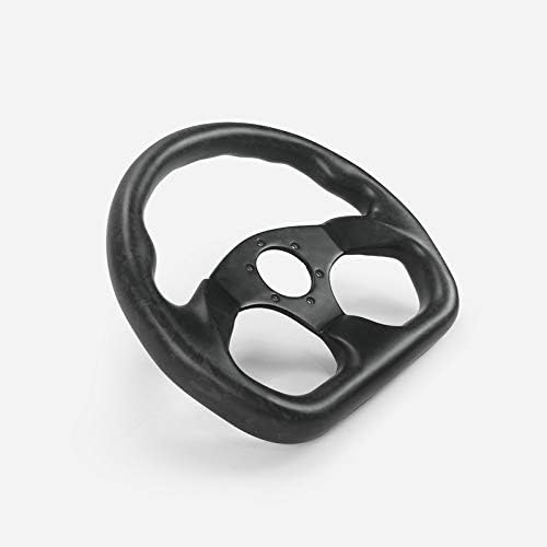 EPR Matte Forged Carbon Universal Flat Type Steering Wheel Replacement Trim kit (320mm diamete, 6 Bolts 70mm PCD)