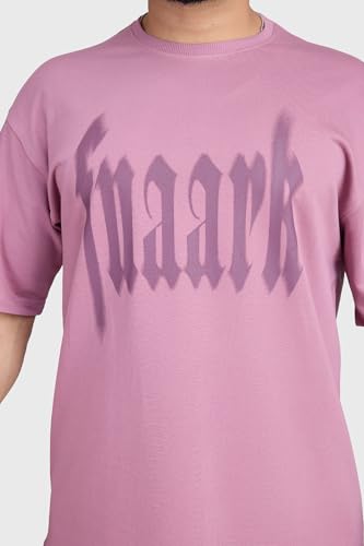 Image of FUAARK Blurred Oversized Sports and Gym T-Shirt for Men