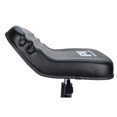 Image of Performance Tool W85020 Tractor Creeper Rolling Work Seat with Storage Tray for Mechanic Garages and Workshops, Black, 24-inch Height