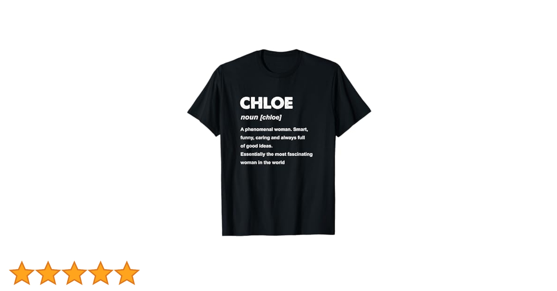 Tシャツ・カットソー CHLOE Woman T-Shirt Black CH24WMP47667 001 Amazon.com: Chloe Name T-Shirt - Women's Black Small Classic