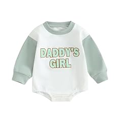 Daddys Girl Embroidery Green