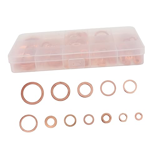 Rondelles plates en cuivre pour joint de bouchon de vidange moteur