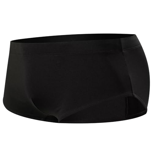 Men's Square Leg Swimming Jammer Shorts UPF50+,Men Swimsuit Swim Jammers Fabric Shape Retention