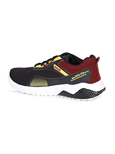 Image of AADI Men's Mesh Leather Outdoor Casual Shoes