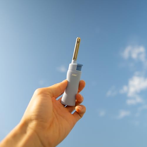 Encendedores MK 4 piezas con recarga y llama a prueba de viento miniatura 7