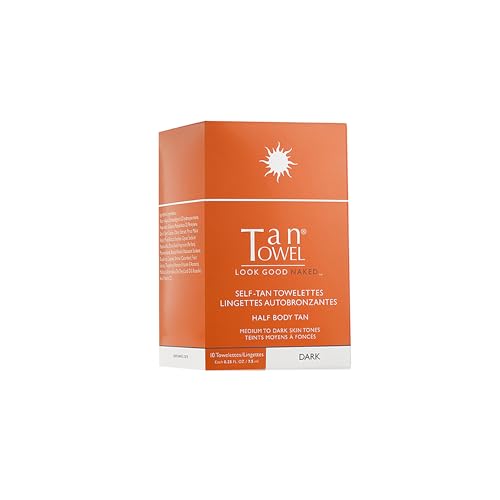 TanTowel Half Body Tan Towelettes