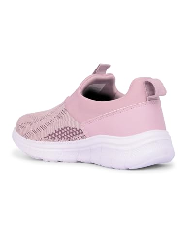 Image of Liberty LEAP7X BOSTER-L2E Sports Shoes for Women with Knitted Upper | EVA Sole, Slip-on Style| Memory Foam Insole | Comfortable Footbed | Walking, Gym & Outdoor Wear