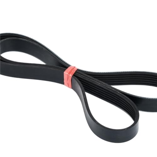 2 piezas Correas acanaladas en V, 6 costillas 8 costillas PK2095 PK2097 PK2098 PK2100 PK2105 Correa Poly-V acanalada Correas Multi-V HWWEI(6PK2100)