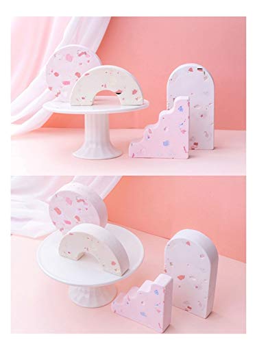 YSJJNDH Silikonform Neue DIY Kerzen Formen Wachs Kerzen Form Aromatherapie Gips Kerze 3D Bogenform Handmade Soja Würfel… – Bild 7