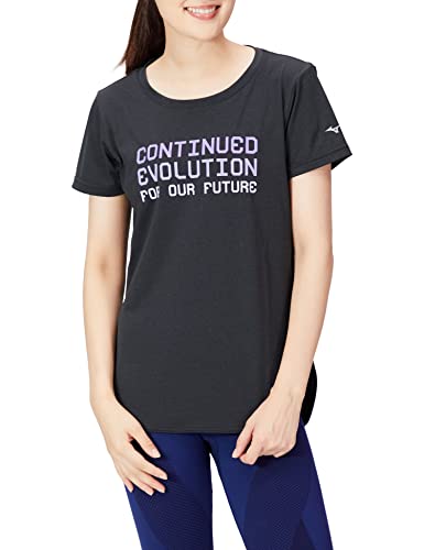 MIZUNO(ミズノ) トレーニングウェア ロゴTシャツ 半袖 吸汗速乾 32MA1313 レディース