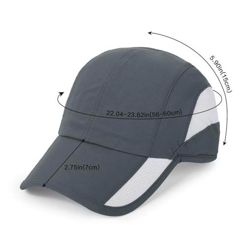 Image of HH HOFNEN Quick Dry Baseball Cap Unstructured Water Resistant Golf Hat