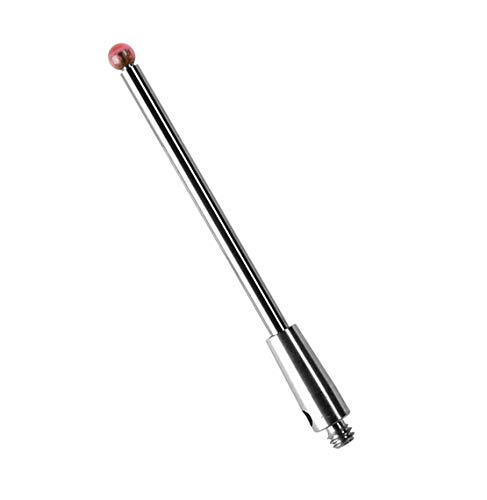 Image of CMM Probe Stylus 1.5mm Ruby Ball M2 Thread Tungsten Carbide Stem 30mm Long A-5003-0035 (H0035 M2*D1.5*L30.0)