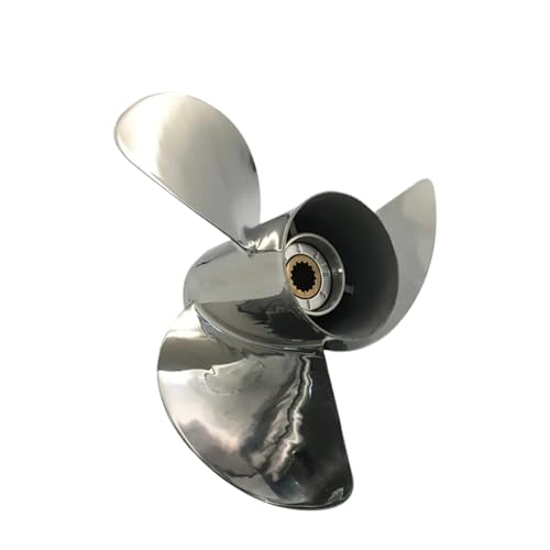 Image of Boat Parts Propeller 14 1 /2x15 for 40HP 70HP 100HP 125HP 140HP Steel 15 Splines 48-16312A46