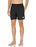 adidas Originals Men's Standard Adicolor Essentials Trefoil Swim Shorts, Black, Small