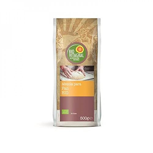 BIOVITAGRA Preparado Pan S/G BIOVITAGRAL 500 G, Estándar, Único