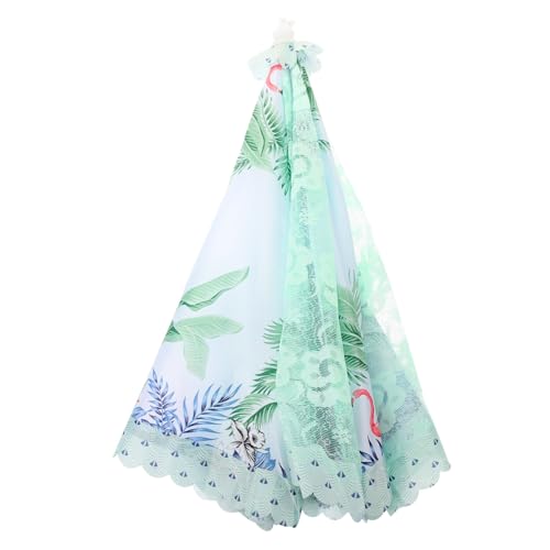 LIGIGWASH Plegable para Alimentos con Diseño Protector Salpicaduras para Picnics y Barbacoas Verde