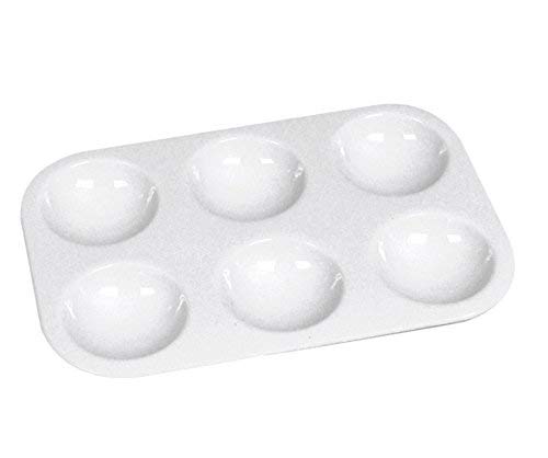 Paint Tray Has 6 Wells For Holding Paints. It's Inexpensive and Cleans Up Easily (Pkg. Of 20)