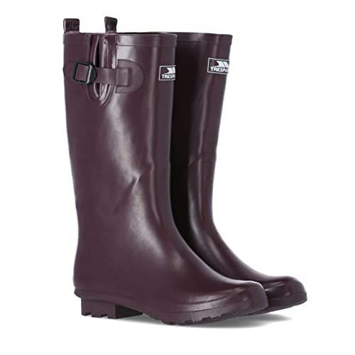 Trespass Womens/Ladies Damon Waterproof Wellington Boots (7 Us) (Shiraz) #TOP6
